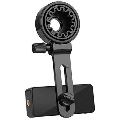 Asyduey Montaje del Adaptador del TeléFono Celular del Telescopio, Telescopio Monocular Binocular Compatible Universal del Alcance de la LocalizacióN Asyduey Montaje del Adaptador del TeléFono Celular del Telescopio, Telescopio Monocular Binocular Compatible Universal del Alcance de la LocalizacióN