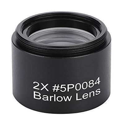 VBESTLIFE V BESTLIFE Lente de Barlow 1.25 Pulgadas 2X Lente Acromática de Barlow M28.6 Rosca para Telescopio Astronómico Ocular Aumento VBESTLIFE V BESTLIFE Lente de Barlow 1.25 Pulgadas 2X Lente Acromática de Barlow M28.6 Rosca para Telescopio Astronómico Ocular Aumento