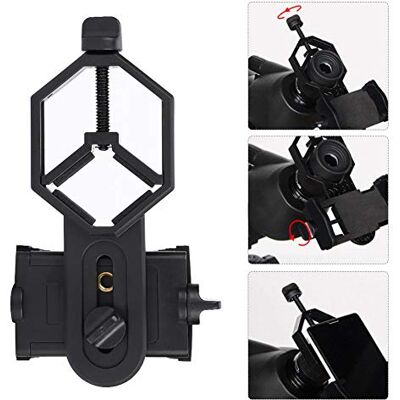 Diyeeni Adaptador de teléfono Universal para teléfono móvil de 5.2 a 10 cm para Smartphone, monocular, telescopio, microscopio, Larga Vista, prismáticos Diyeeni Adaptador de teléfono Universal para teléfono móvil de 5.2 a 10 cm para Smartphone, monocular, telescopio, microscopio, Larga Vista, prismáticos