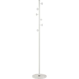 HAKU Perchero blanco, blanco, Mármol, metal Dim.: AL 180 cm x diámetro 35 cm, Estilo: Moderno HAKU Perchero blanco, blanco, Mármol, metal Dim.: AL 180 cm x diámetro 35 cm, Estilo: Moderno