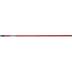 La Briantina Mango profesional para escoba de metal plastificado, rojo con acabado rayado, longitud 130 cm La Briantina Mango profesional para escoba de metal plastificado, rojo con acabado rayado, longitud 130 cm