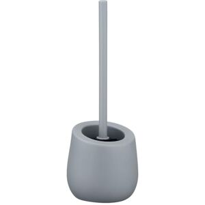 Wenko Escobillero Badi gris cerámica Escobillero para el inodoro con cerdas de silicona y limpiador de borde, Cerámica, 13.5 x 38 x 13.5 cm, Gris Wenko Escobillero Badi gris cerámica Escobillero para el inodoro con cerdas de silicona y limpiador de borde, Cerámica, 13.5 x 38 x 13.5 cm, Gris
