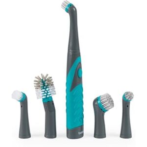 Beldray Cepillo de Fregar Turbo Antibac – Baño/Cocina, 5 Cabezas Intercambiables, Función Oscilante, Sin Rayas, Resistente a la Acumulación de Bacterias Beldray Cepillo de Fregar Turbo Antibac – Baño/Cocina, 5 Cabezas Intercambiables, Función Oscilante, Sin Rayas, Resistente a la Acumulación de Bacterias