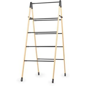 Beldray 4 Nivel Extensible Tendedero – Diseño de Escalera Plegable, Estructura de Bambú, Barras de Acero, Carga Máxima 10 kg, Ligero, Almacenamiento Compacto, Se Expande Horizontalmente De 3.4m 6.1m Beldray 4 Nivel Extensible Tendedero – Diseño de Escalera Plegable, Estructura de Bambú, Barras de Acero, Carga Máxima 10 kg, Ligero, Almacenamiento Compacto, Se Expande Horizontalmente De 3.4m 6.1m