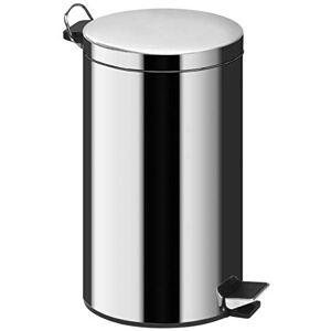 Premier Housewares 506316 Cubo de Basura con Pedal, 20 L, Acero Inoxidable, Interior de plástico, 46 cm x 30 cm x 33 cm Premier Housewares 506316 Cubo de Basura con Pedal, 20 L, Acero Inoxidable, Interior de plástico, 46 cm x 30 cm x 33 cm