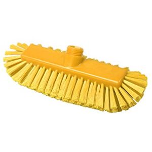 Maya 49105 Cepillo Fregar Ovalado, con Paso de Agua, Fibra Suave Despuntada, 290 x 60 mm, Amarillo Maya 49105 Cepillo Fregar Ovalado, con Paso de Agua, Fibra Suave Despuntada, 290 x 60 mm, Amarillo