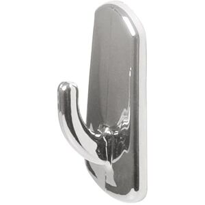 Amig Pack de 20 Colgadores Adhesivos Multiusos Fácil de usar, Sin Taladros No Dañan la Pared Para Superficies Lisas Plástico Resistente Cromado 52 x 28 x 21 MM Amig Pack de 20 Colgadores Adhesivos Multiusos Fácil de usar, Sin Taladros No Dañan la Pared Para Superficies Lisas Plástico Resistente Cromado 52 x 28 x 21 MM