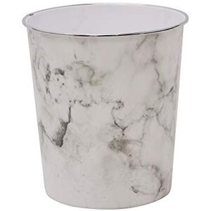 JVL Cubo de papelera de mármol pequeño - Waste Paper Bin JVL Cubo de papelera de mármol pequeño - Waste Paper Bin