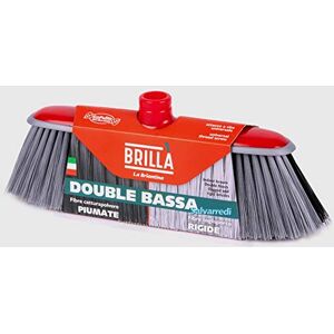 La Briantina Escoba para Interiores Doble con Parachoques, Doble Fibra Negra y Gris rígida, atrapa el Polvo y Elimina la Suciedad obstinada. La Briantina Escoba para Interiores Doble con Parachoques, Doble Fibra Negra y Gris rígida, atrapa el Polvo y Elimina la Suciedad obstinada.