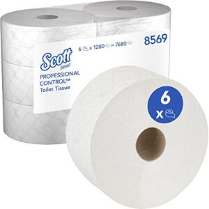 Scott Higiénico Control con dispensación central 2 capas 6 rollos x 1280 hojas de higiénico (7680 hojas) Scott Higiénico Control con dispensación central 2 capas 6 rollos x 1280 hojas de higiénico (7680 hojas)