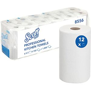 Papel de Cocina Scott Comfort - 6x 2 Rollos - Blanco Papel de Cocina Scott Comfort - 6x 2 Rollos - Blanco
