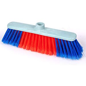 La Briantina Franesina Escoba para Interiores para Todos los Suelos de casa, con cerdas plumadas Bicolor, conexión del Mango Universal La Briantina Franesina Escoba para Interiores para Todos los Suelos de casa, con cerdas plumadas Bicolor, conexión del Mango Universal