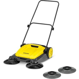 Kärcher S 3 Twin Barredora 2 en 1, Ancho de Trabajo: 650 mm, hasta 1.800 m²/h de Superficie, contenedor: 16 l, Peso: 9,7 kg, 2 cepillos Laterales para Suciedad Seca, 2 cepillos Laterales para Kärcher S 3 Twin Barredora 2 en 1, Ancho de Trabajo: 650 mm, hasta 1.800 m²/h de Superficie, contenedor: 16 l, Peso: 9,7 kg, 2 cepillos Laterales para Suciedad Seca, 2 cepillos Laterales para