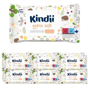 Kindii indii Toallitas Húmedas Aloe Extra Suave para Bebés y Niños (12x60 Piezas) Toallitas Húmedas Protectoras, hidratantes, regeneradoras, pH neutro 720 Piezas Kindii indii Toallitas Húmedas Aloe Extra Suave para Bebés y Niños (12x60 Piezas) Toallitas Húmedas Protectoras, hidratantes, regeneradoras, pH neutro 720 Piezas