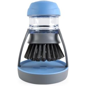 Beldray Anti-Bac Cepillo de Mano para Platos con Dispensador de Jabón Dispensador de Jabón Integrado con Diseño de Botón, Incluye 2 Recambios y Soporte, Capacidad de 70 ml, Elimina Grasa y Suciedad Beldray Anti-Bac Cepillo de Mano para Platos con Dispensador de Jabón Dispensador de Jabón Integrado con Diseño de Botón, Incluye 2 Recambios y Soporte, Capacidad de 70 ml, Elimina Grasa y Suciedad