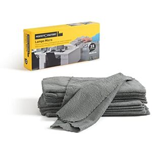 Perfetto Paño de Microfibra Coll. Lampo 30 x 30 cm displaybox 25 Unidades Gris Perfetto Paño de Microfibra Coll. Lampo 30 x 30 cm displaybox 25 Unidades Gris