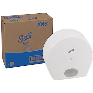 Scott * CONTROL Dispensador de Papel Higiénico 7046 Blanco Scott * CONTROL Dispensador de Papel Higiénico 7046 Blanco