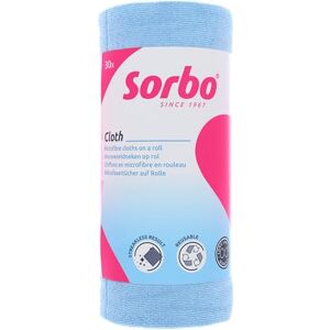 Sorbo Toallitas de Microfibra en Rollo, 30 toallitas, extraíbles y Reutilizables, para Limpieza sin Rayas ni Grasas, se Pueden Usar en seco y húmedo, se Pueden Usar sin detergentes Sorbo Toallitas de Microfibra en Rollo, 30 toallitas, extraíbles y Reutilizables, para Limpieza sin Rayas ni Grasas, se Pueden Usar en seco y húmedo, se Pueden Usar sin detergentes