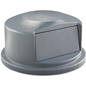 Rubbermaid Commercial Products Rubbermaid Commercial Brute Round Top de cúpula de HDPE, 44 Gallon, gris, 1 Rubbermaid Commercial Products Rubbermaid Commercial Brute Round Top de cúpula de HDPE, 44 Gallon, gris, 1