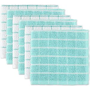 DII Paño de cocina absorbente Terry Combo para ventana, multiusos, secado rápido y lavable a máquina, 30,48 x 30,48 cm, 6 unidades DII Paño de cocina absorbente Terry Combo para ventana, multiusos, secado rápido y lavable a máquina, 30,48 x 30,48 cm, 6 unidades