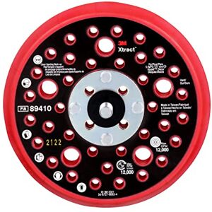 3M Xtract Hookit Platos de soporte, , 127 mm, duro, rojo 3M Xtract Hookit Platos de soporte, , 127 mm, duro, rojo