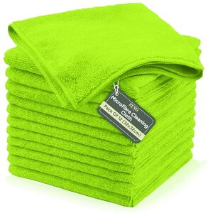 Zuvo Paño de Microfibra para Coche (Paquete de 12) – Paño de Cocina Ultra Suave, sin arañazos, Altamente Absorbente, paño de Limpieza sin Pelusa para Coche, paño de Limpieza de Microfibra XL, 32 x 32 Zuvo Paño de Microfibra para Coche (Paquete de 12) – Paño de Cocina Ultra Suave, sin arañazos, Altamente Absorbente, paño de Limpieza sin Pelusa para Coche, paño de Limpieza de Microfibra XL, 32 x 32