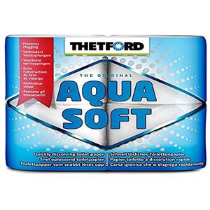 Thetford papel higiénico aqua soft 4 rollos X 12 Thetford papel higiénico aqua soft 4 rollos X 12