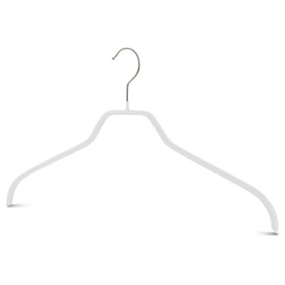 MAWA Perchas, 12 Unidades, Perchas ahorraespacio y Antideslizantes para Camisas y Blusas, giratorias 360°, Revestimiento Antideslizante, 45 cm, Blanco MAWA Perchas, 12 Unidades, Perchas ahorraespacio y Antideslizantes para Camisas y Blusas, giratorias 360°, Revestimiento Antideslizante, 45 cm, Blanco