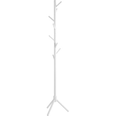 HAKU Perchero de pie blanco, Madera maciza Perchero de pie Medidas: Al 174 cm x Ø 43 cm, Estilo: Clásico HAKU Perchero de pie blanco, Madera maciza Perchero de pie Medidas: Al 174 cm x Ø 43 cm, Estilo: Clásico