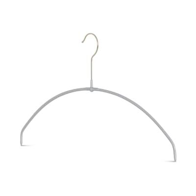 MAWA Perchas Light, 22 Unidades, Perchas Que ahorran Espacio y Antideslizantes para Camisetas, Tops y jerséis Ligeros, giratorias 360°, Revestimiento Antideslizante, 40 cm, Plata MAWA Perchas Light, 22 Unidades, Perchas Que ahorran Espacio y Antideslizantes para Camisetas, Tops y jerséis Ligeros, giratorias 360°, Revestimiento Antideslizante, 40 cm, Plata