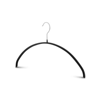 MAWA Perchas, 12 Unidades, Perchas ahorraespacio y Antideslizantes para T-Shirts y jerséis, giratorias 360°, Revestimiento Antideslizante, 40 cm, Negro MAWA Perchas, 12 Unidades, Perchas ahorraespacio y Antideslizantes para T-Shirts y jerséis, giratorias 360°, Revestimiento Antideslizante, 40 cm, Negro