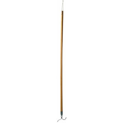 Ordinett Barra perchero de madera con gancho L 100 cm Para colgar o sacar la ropa en la parte superior Ordinett Barra perchero de madera con gancho L 100 cm Para colgar o sacar la ropa en la parte superior