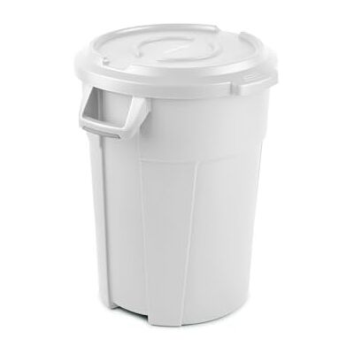Maya 45850 Papelera Crono 85 litros, color blanco Maya 45850 Papelera Crono 85 litros, color blanco