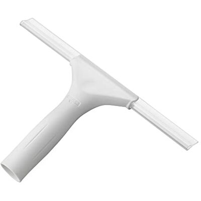 Unger Escobilla de Ducha para Limpieza de baño con Gancho Adhesivo para Colgar, limpiaparabrisas Profesional para mampara de Ducha, Hoja de Goma de 10 Pulgadas y Mango Antideslizante, para Puertas de Unger Escobilla de Ducha para Limpieza de baño con Gancho Adhesivo para Colgar, limpiaparabrisas Profesional para mampara de Ducha, Hoja de Goma de 10 Pulgadas y Mango Antideslizante, para Puertas de
