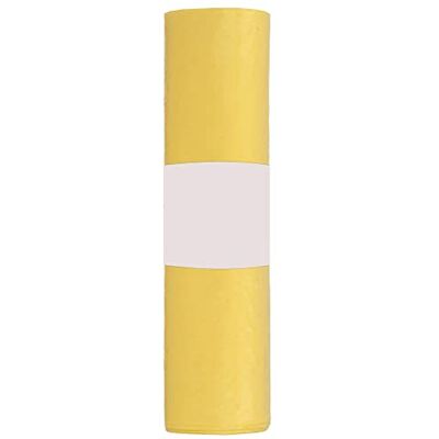 WELL HOME MOBILIARIO & DECORACIÓN Bolsas DE Basura 10 Unidades DE 120L Color Amarillo WELL HOME MOBILIARIO & DECORACIÓN Bolsas DE Basura 10 Unidades DE 120L Color Amarillo