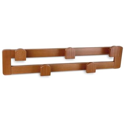 Arredamenti Italia DAISY 2 perchero con 5 ganchos, fácil de fijar a la pared, tapones incluidos color cereza Arredamenti Italia DAISY 2 perchero con 5 ganchos, fácil de fijar a la pared, tapones incluidos color cereza
