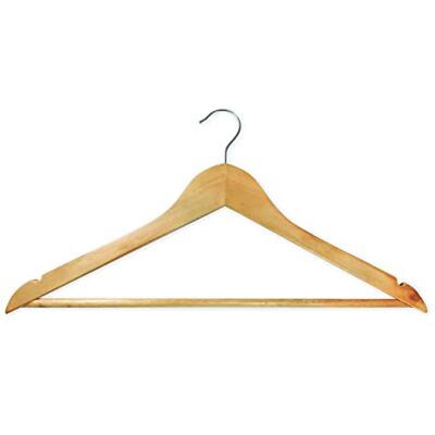 Jocca Perchas de Madera Barra para Pantalones y Muescas evitan el Deslizamiento de Las Prendas Ganchos cromados 44 x 16 x 1,1 cm (24) Jocca Perchas de Madera Barra para Pantalones y Muescas evitan el Deslizamiento de Las Prendas Ganchos cromados 44 x 16 x 1,1 cm (24)