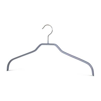 MAWA Perchas, 12 Unidades, Perchas ahorraespacio y Antideslizantes para Camisas y Blusas, giratorias 360°, Revestimiento Antideslizante, 41 cm, Plata MAWA Perchas, 12 Unidades, Perchas ahorraespacio y Antideslizantes para Camisas y Blusas, giratorias 360°, Revestimiento Antideslizante, 41 cm, Plata