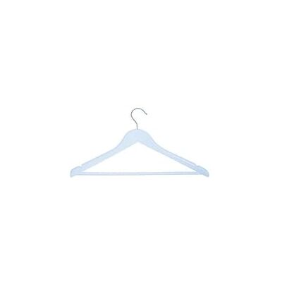 Juego de 36 perchas de madera blancas MSV Juego de 36 perchas de madera blancas MSV