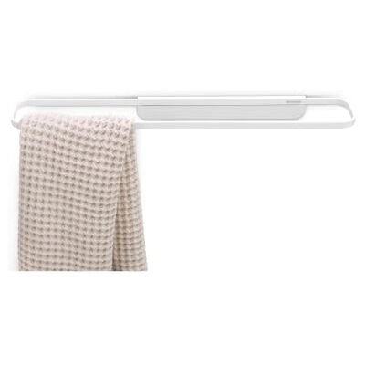 Brabantia Mindset Toallero se Adapta a Toallas Grandes, Normales o Dobladas Soporta hasta 2 kg Resistente a la Corrosión Accesorio de Almacenamiento para el Baño Fresh Blanco 56 x 9 cm Brabantia Mindset Toallero se Adapta a Toallas Grandes, Normales o Dobladas Soporta hasta 2 kg Resistente a la Corrosión Accesorio de Almacenamiento para el Baño Fresh Blanco 56 x 9 cm