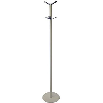 OFITURIA ® Perchero de Pie Colgador de Ropa Metálico Color Blanco con 6 Colgadores OFITURIA ® Perchero de Pie Colgador de Ropa Metálico Color Blanco con 6 Colgadores