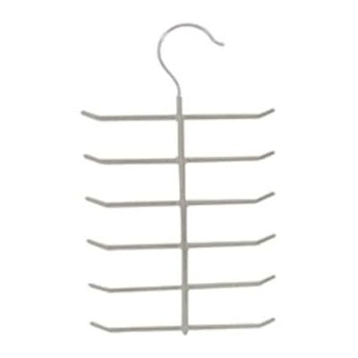 MSV Juego de 12 Perchas de Acero recubiertas de plástico para Cinturones, Corbatas y Accesorios Solución de Almacenamiento práctica, Resistente y Antideslizante 26,5 x 16 cm Gris Topo MSV Juego de 12 Perchas de Acero recubiertas de plástico para Cinturones, Corbatas y Accesorios Solución de Almacenamiento práctica, Resistente y Antideslizante 26,5 x 16 cm Gris Topo