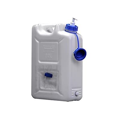 hünersdorff bidón de higiene bidón de agua de 22l incl. dispensador de jabón de 250ml + grifo de desagüe natural hünersdorff bidón de higiene bidón de agua de 22l incl. dispensador de jabón de 250ml + grifo de desagüe natural