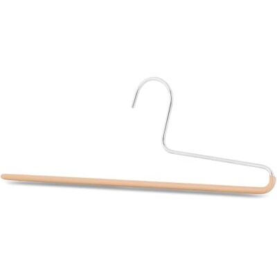 MAWA Perchas para Pantalones, 12 Unidades, ahorraespacio y Antideslizantes, para Pantalones, Vaqueros y Pantalones de Vestir, 35 cm, Latte Macchiato MAWA Perchas para Pantalones, 12 Unidades, ahorraespacio y Antideslizantes, para Pantalones, Vaqueros y Pantalones de Vestir, 35 cm, Latte Macchiato