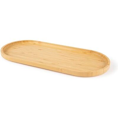 Excelsa Eco Living Bandeja Ovalada para Servir, Fabricada en bambú (33 x 11 cm) Excelsa Eco Living Bandeja Ovalada para Servir, Fabricada en bambú (33 x 11 cm)