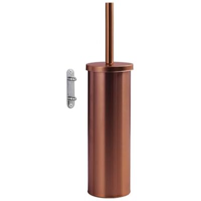 Gedy Taipei Escobilla de baño de Pared de Acero Inoxidable con Acabado en Oro Rosa, Cabezal de cerdas Negras de Nailon, escobilla de Inodoro suspendida, fijación con Tornillos incluidos, escobilla Gedy Taipei Escobilla de baño de Pared de Acero Inoxidable con Acabado en Oro Rosa, Cabezal de cerdas Negras de Nailon, escobilla de Inodoro suspendida, fijación con Tornillos incluidos, escobilla