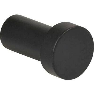 Technik Team Technikteam Bodon Perchero para pared (diámetro de 18 mm, redondo, acero con recubrimiento de polvo, color negro mate) Technik Team Technikteam Bodon Perchero para pared (diámetro de 18 mm, redondo, acero con recubrimiento de polvo, color negro mate)