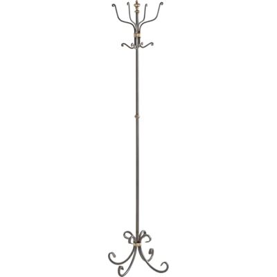 HAKU Perchero de pie antracita Perchero de pie Metal Medidas: Al 180 cm x Ø 46 cm, Estilo: Art déco HAKU Perchero de pie antracita Perchero de pie Metal Medidas: Al 180 cm x Ø 46 cm, Estilo: Art déco