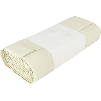 IDEA HOME D.RECT Paquete de 10 bolsas de basura compostables de almidón de maíz de 120 litros IDEA HOME D.RECT Paquete de 10 bolsas de basura compostables de almidón de maíz de 120 litros