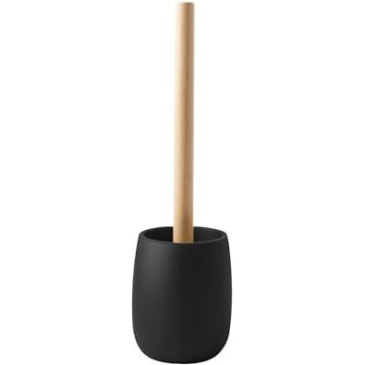 Spirella Escobilla de baño Sven de poliresina (10 x 35 cm), Limpieza eficaz, diseño Moderno y Acabado Elegante, fácil de Limpiar, Robusta y fiable, Color Negro Mate. Spirella Escobilla de baño Sven de poliresina (10 x 35 cm), Limpieza eficaz, diseño Moderno y Acabado Elegante, fácil de Limpiar, Robusta y fiable, Color Negro Mate.